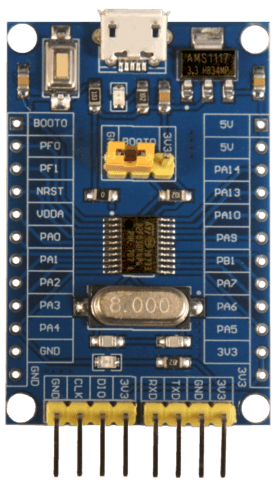 STM32F030 DEMO BOARD